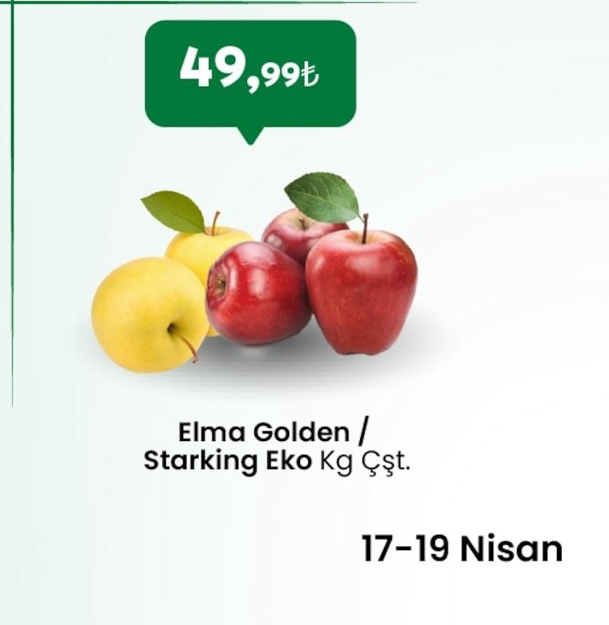 Elma Golden / Starking Eko Kg Çşt.