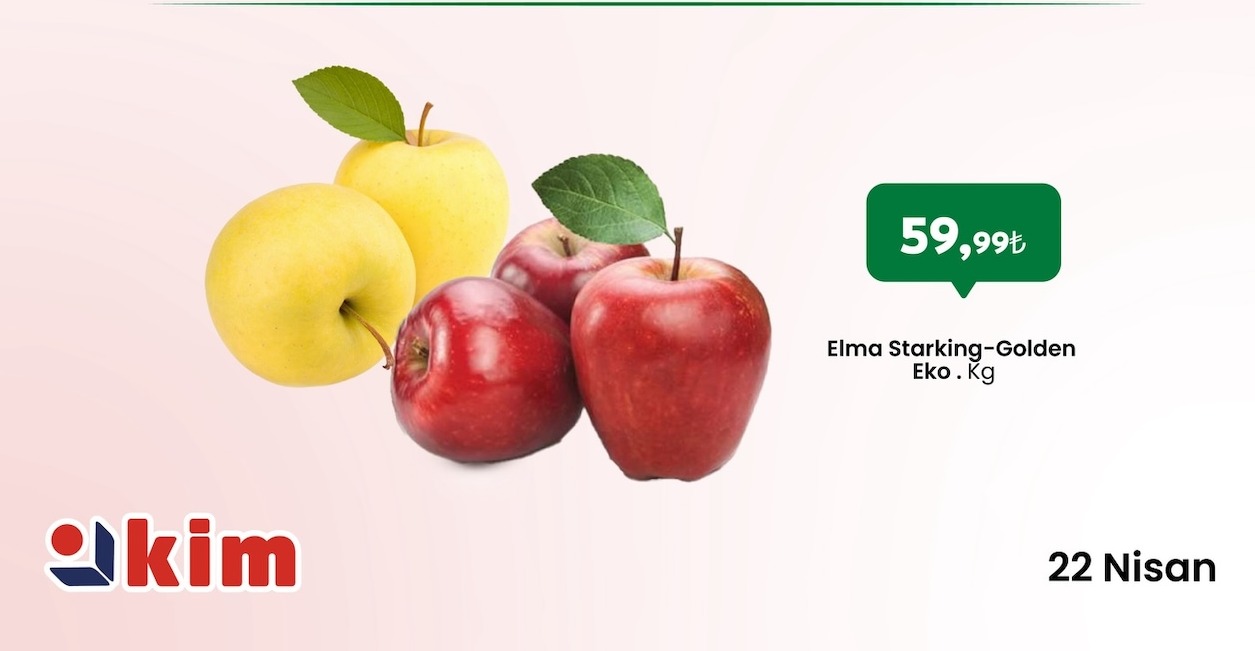 Elma Starking-Golden Eko . Kg