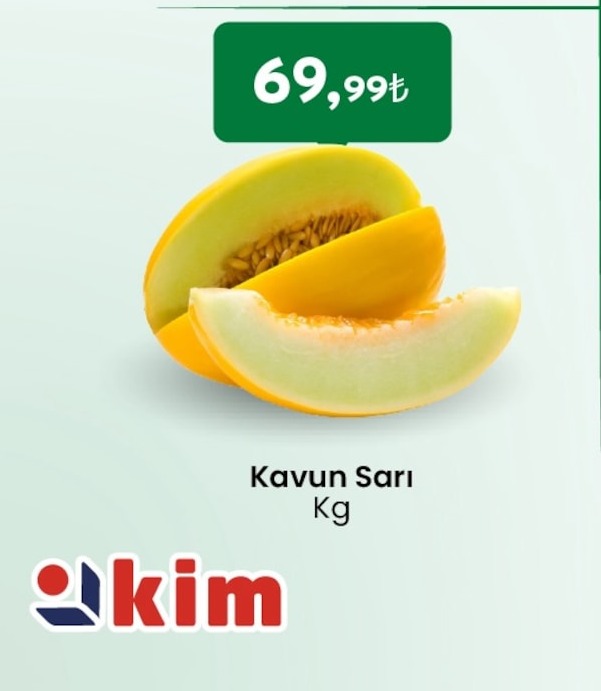Kavun Sarı Kg
