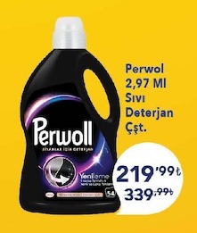 Perwoll 2,97 Ml Sıvı Deterjan Çst.