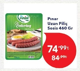 Pınar Uzun Piliç Sosis 460 Gr