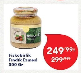 Fiskobirlik Findik Ezmesi 300 Gr