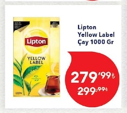 Lipton Yellow Label Çay 1000 Gr