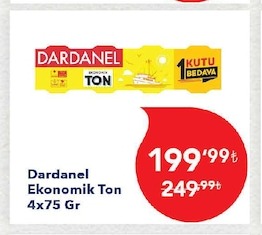 Dardanel Ekonomik Ton 4X75 Gr