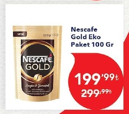 Nescafe Gold Eko Paket 100 Gr
