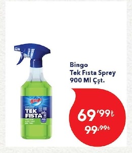 Bingo Tek Fısta Sprey 900 Ml Çst.