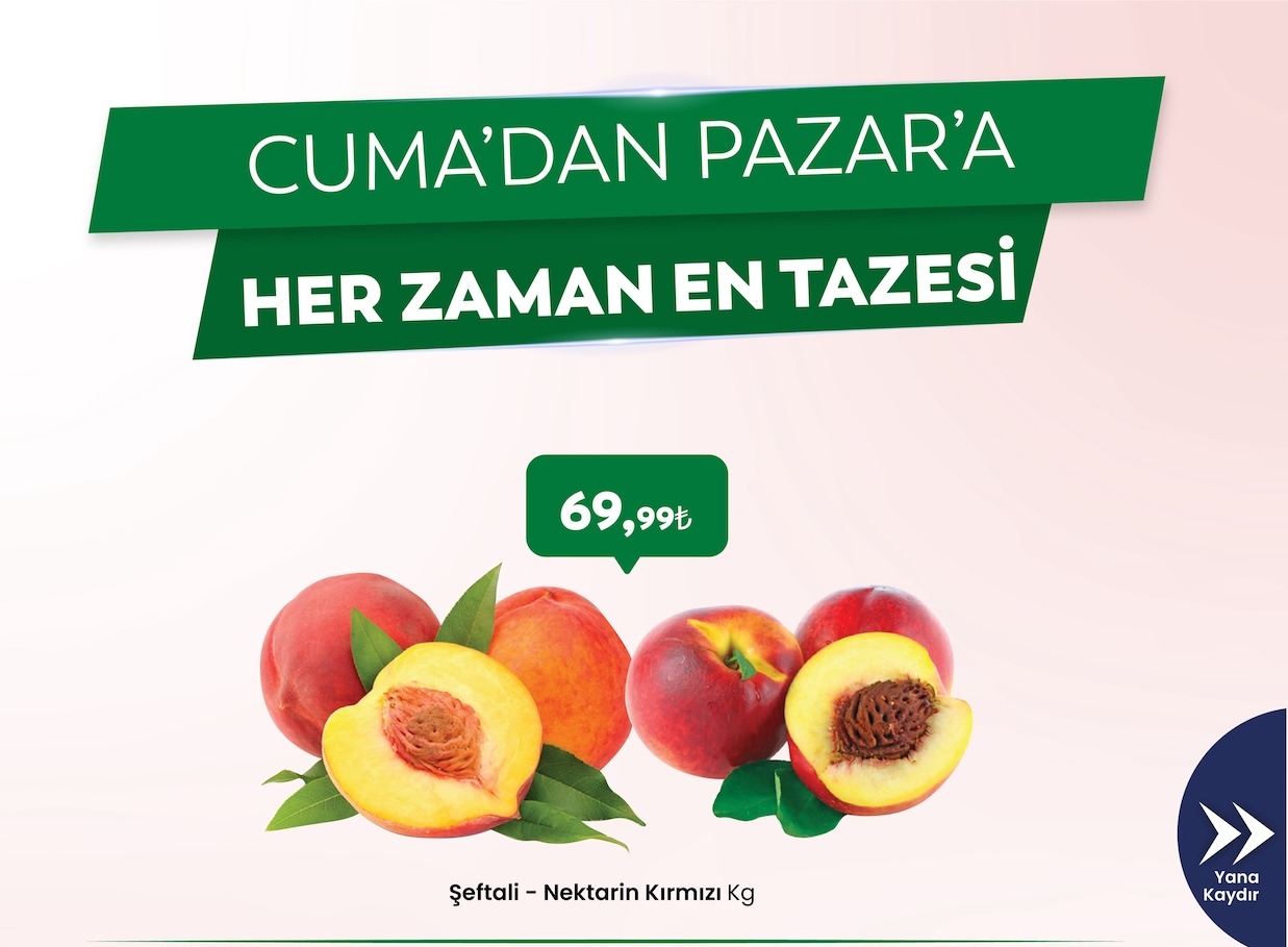 Şeftali Nektarin Kırmızı Kg