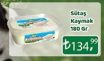 Sütaş Kaymak 180 Gr