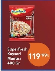 Superfresh Kayseri Mantısı 400 Gr