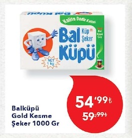 Balküpü Gold Kesme Şeker 1000 Gr