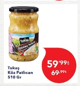 Tukaş Köz Patlıcan 510 Gr