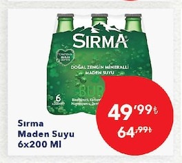 Sirma Maden Suyu 6X200 Ml