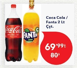 Coca Cola / Fanta 2 Lt Çeşit