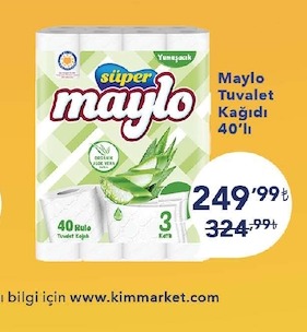 Maylo Tuvalet Kağıdı 40'Lı