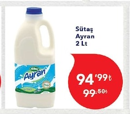 Sütaş Ayran 2 Lt