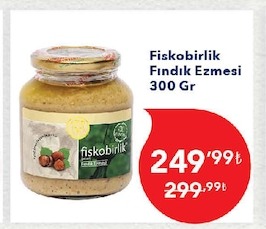 Fiskobirlik Fındık Ezmesi 300 Gr
