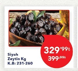 Siyah Zeytin Kg