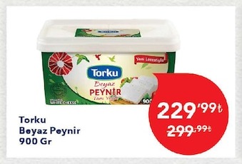 Torku Beyaz Peynir 900 Gr
