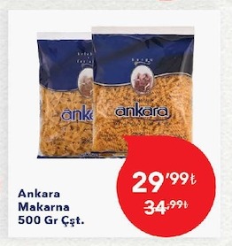 Ankara Makarna 500 Gr Çeşit