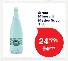 Sırma Mineralli Maden Suyu 1 Lt