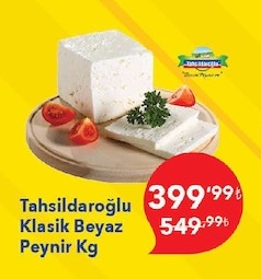 Tahsildaroğlu Klasik Beyaz Peynir Kg