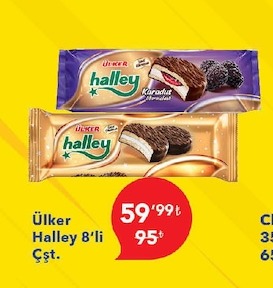 Ülker Halley 8'Li Çst.