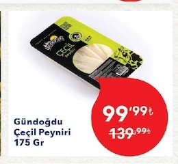 Gündoğdu Çeçil Peyniri 175 Gr