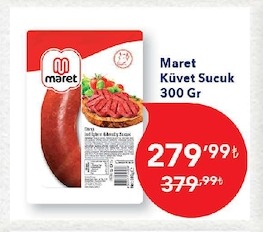 Maret Küvet Sucuk 300 Gr