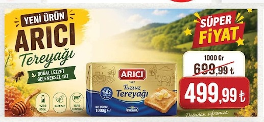 Arıcı Tereyağı 1000G