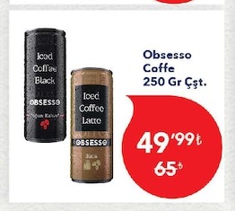 Obsesso Caffe 250 Gr Çeşit