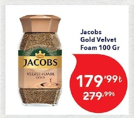 Jacobs Gold Velvet Foam 100 Gr