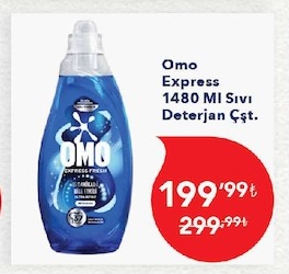 Omo Express 1480 Ml Sıvı Deterjan Çst