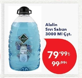 Alalin Sıvı Sabun 3000 Ml Çeşit