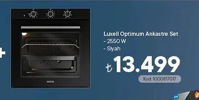 Luxell Optimum Ankastre Set