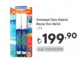 Vodaseal Derz Kalemi Beyaz Eco Serisi - 2'Li