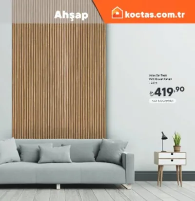 Atlas Dalı Touch Pvc Duvar Paneli 2.8M