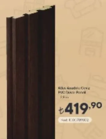 Atlas Anadolu Ceviz Pvc Duvar Paneli