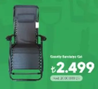 Gravity Sandalye Gri