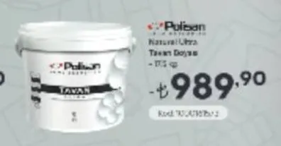 Natural Ultra Tavan Boyası 17,5 Cp