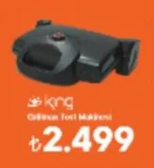 King Döküm Tost Makinesi