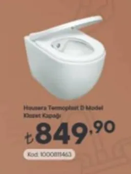 Housera Termoplast D Model Klozet Kapağı