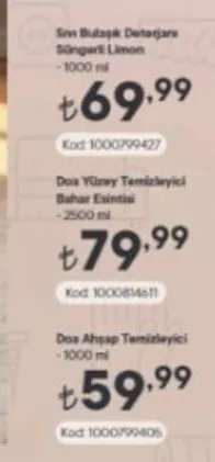 Sıvı Bulaşık Deterjanı Songül'Ü Limon 1000 Ml