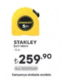 Stanley Şerit Metre 5 M