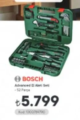 Bosch Advanced El Aleti Seti 52 Parça
