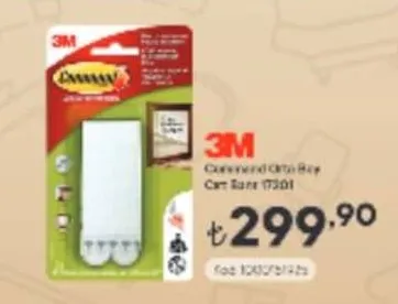 3M Command Orta Boy Cam Bant 17201