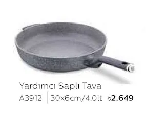 Yardımcı Saplı Tava