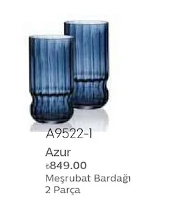 Azur Meşrubat Bardağı 2 Parça