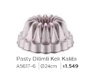 Pasty Dilimli Kek Kalıbı