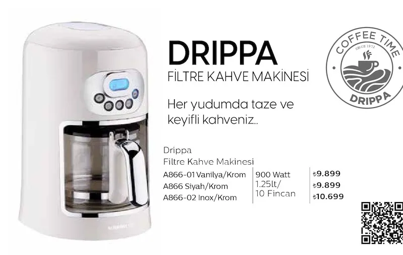 Drippa Filtre Kahve Makinesi