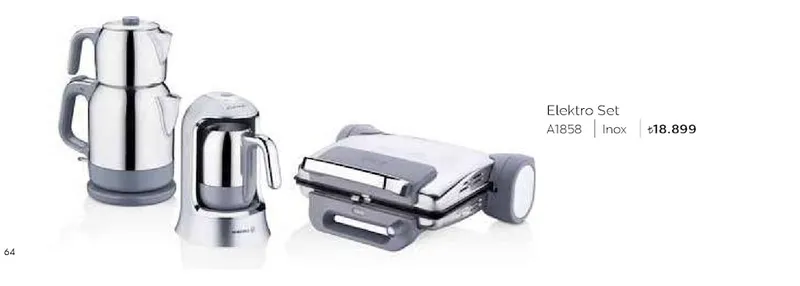 Elektro Set A1858 Inox